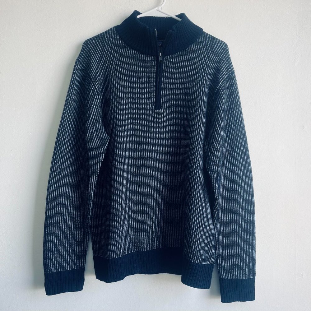 Patagonia Men's Merino Wool Birdseye Knit Quarter Zip Pullover - Medium